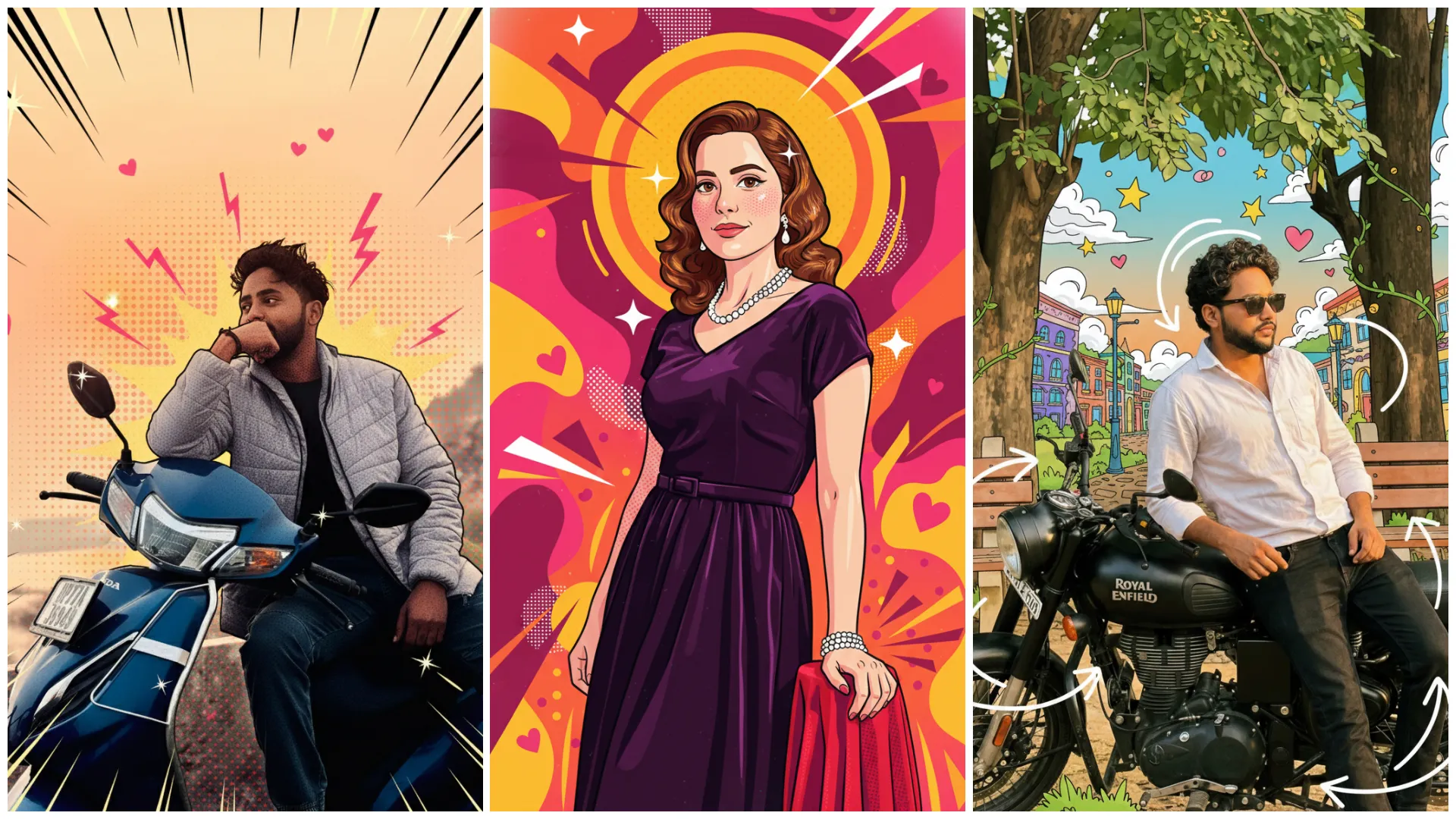 Cartoon World AI Photo Editing Prompts