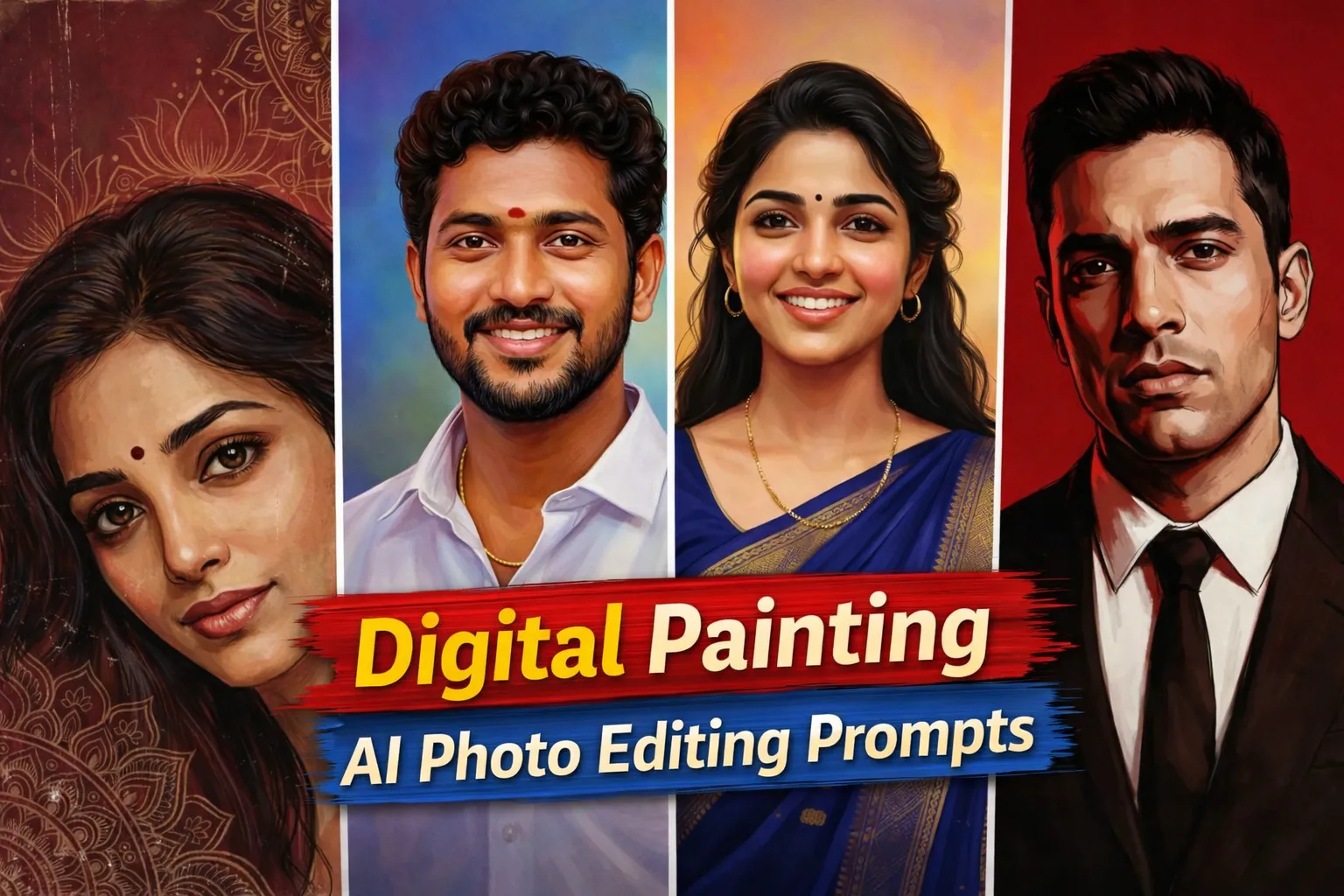 Digital Painting AI Photo Editing Prompts