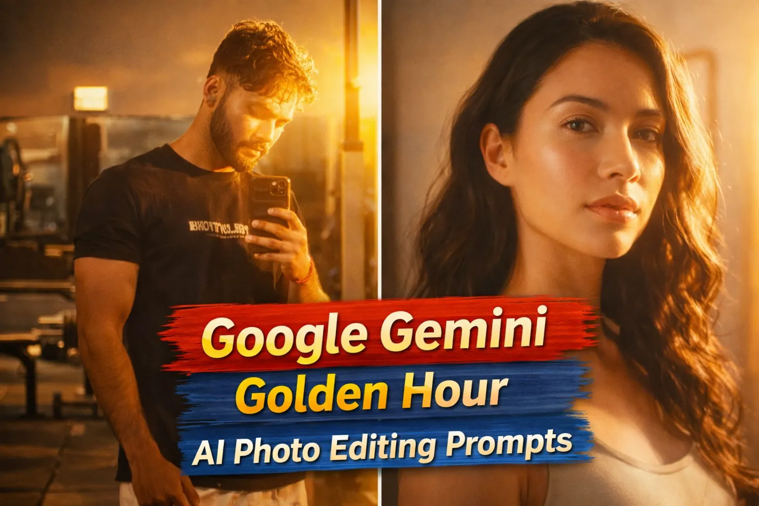Google Gemini Golden Hour AI Photo Editing Prompts