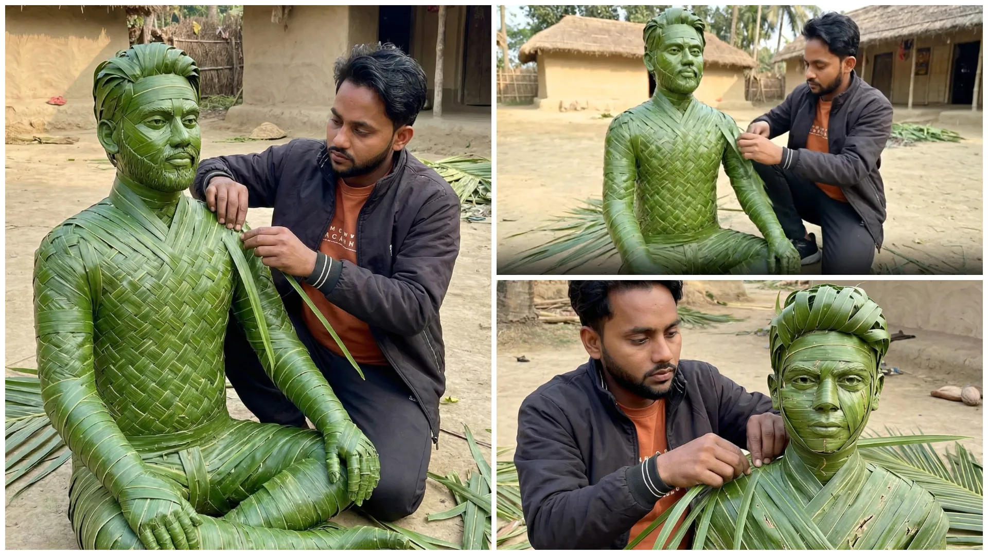 Coconut Leaf Craft AI Photo & Video Prompts