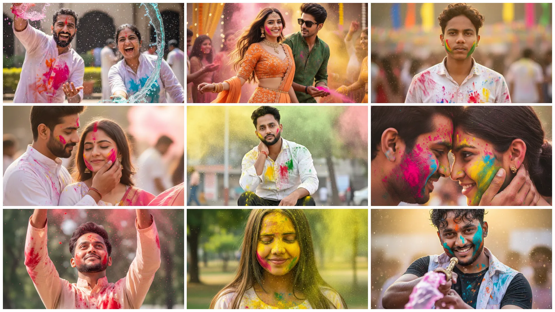 Happy Holi AI Photo Editing Prompts