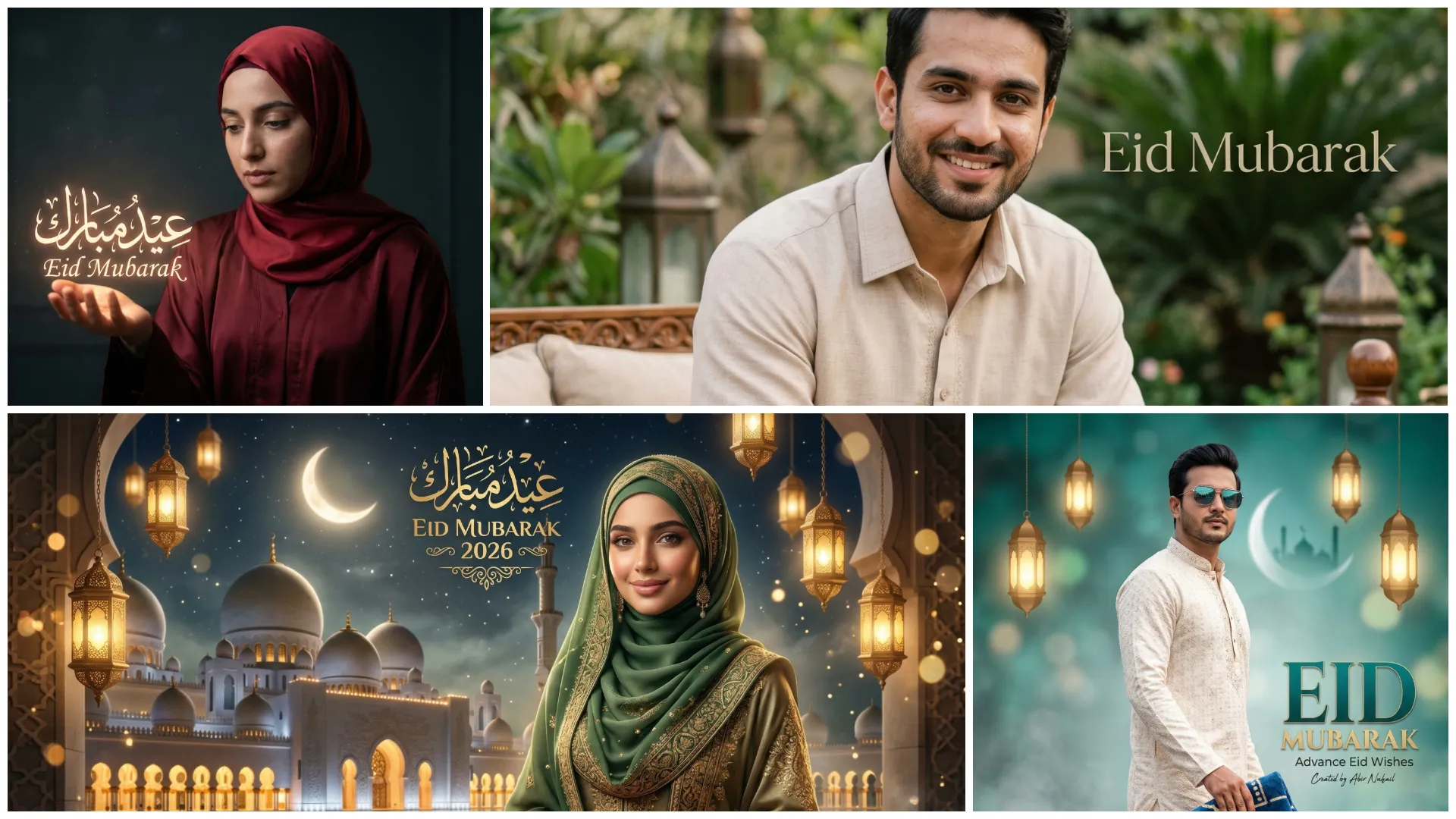 Eid Mubarak AI Photo Editing Prompts