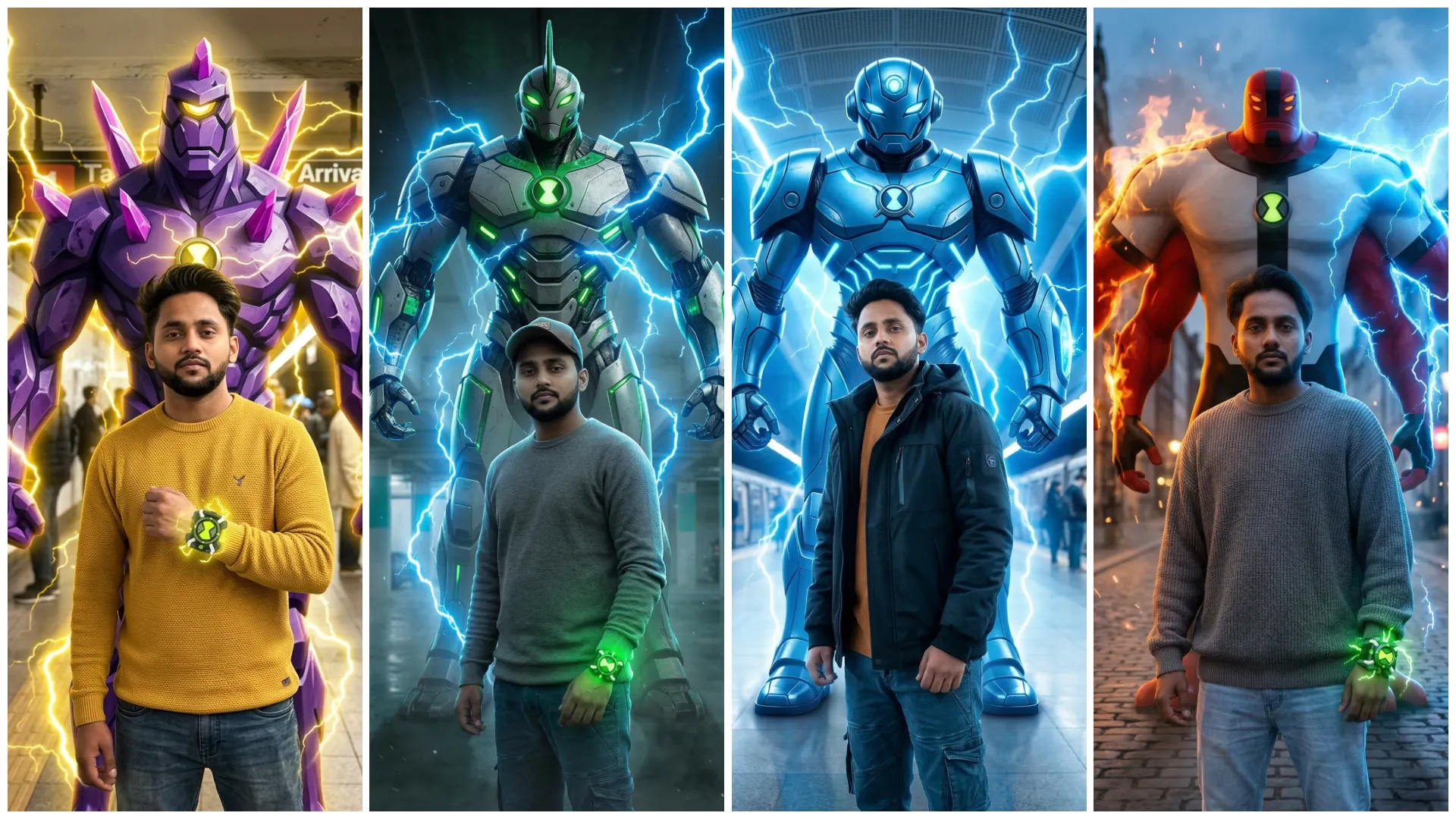 Ben 10 AI Photo Editing Prompts