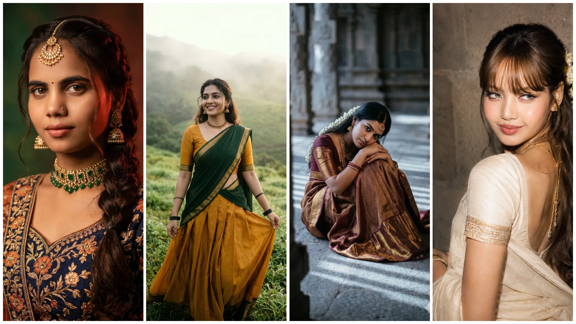 South Indian Look AI Photo Editing Prompts