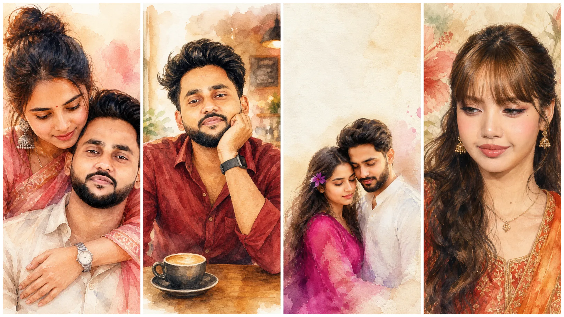 Watercolor Painting AI Photo Editing Prompts