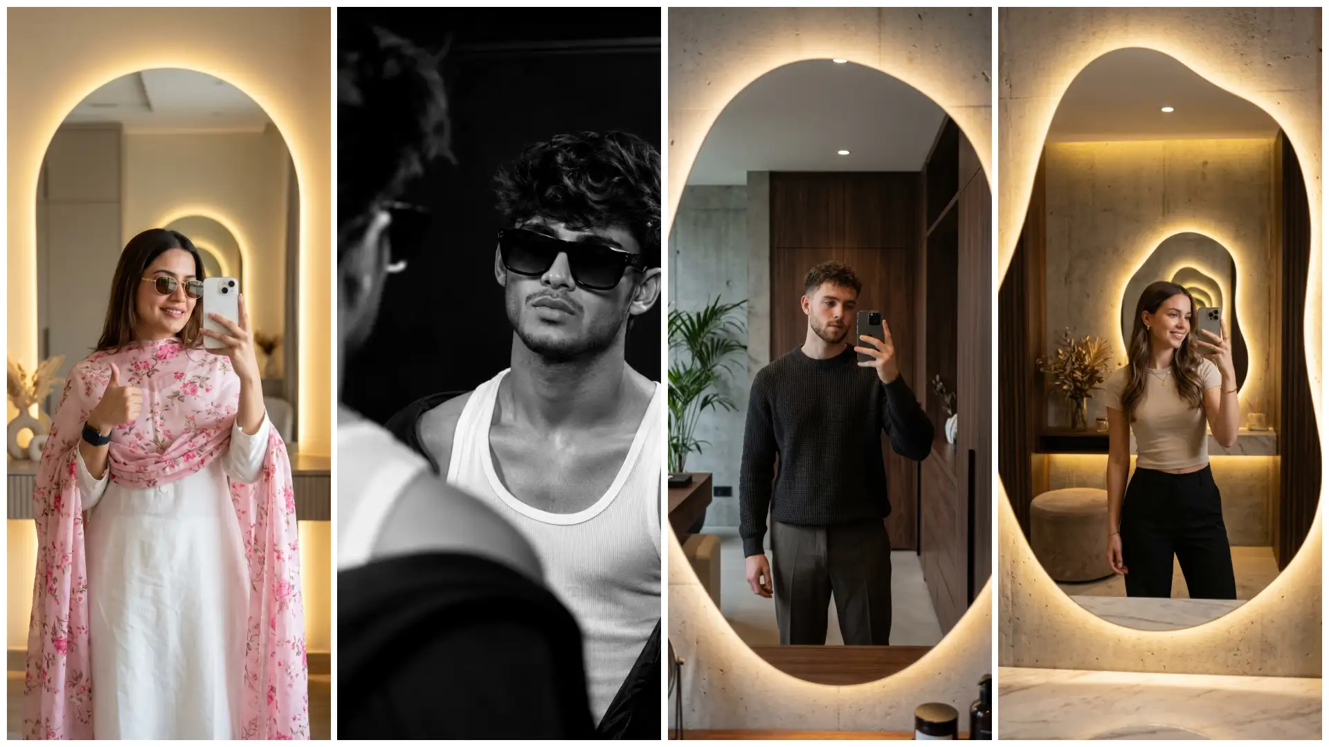 Mirror Selfie AI Photo Editing Prompts